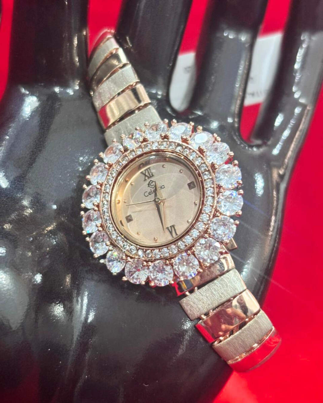 Luxury Real Silver Watches for Women (LSW-1)