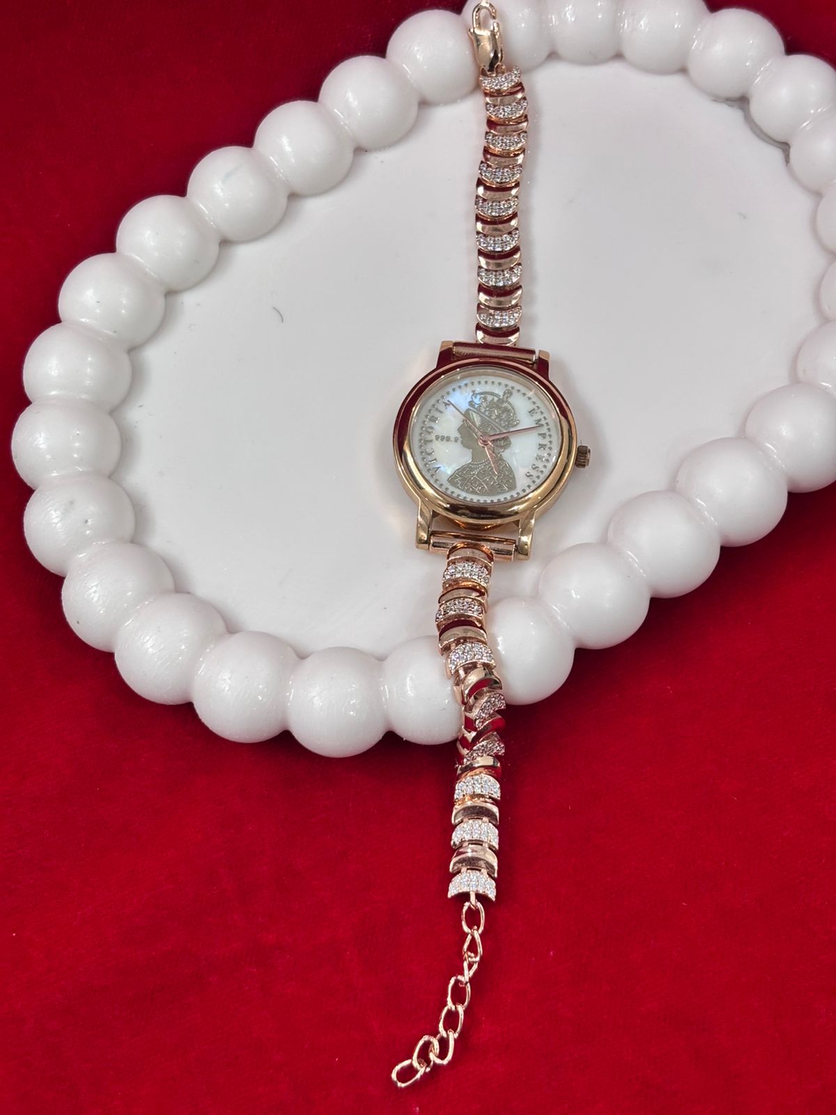 Luxury Real Silver Watches for Women (LSW-2)
