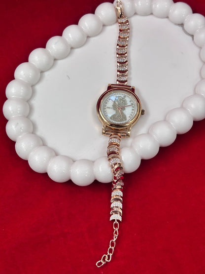 Luxury Real Silver Watches for Women (LSW-2)