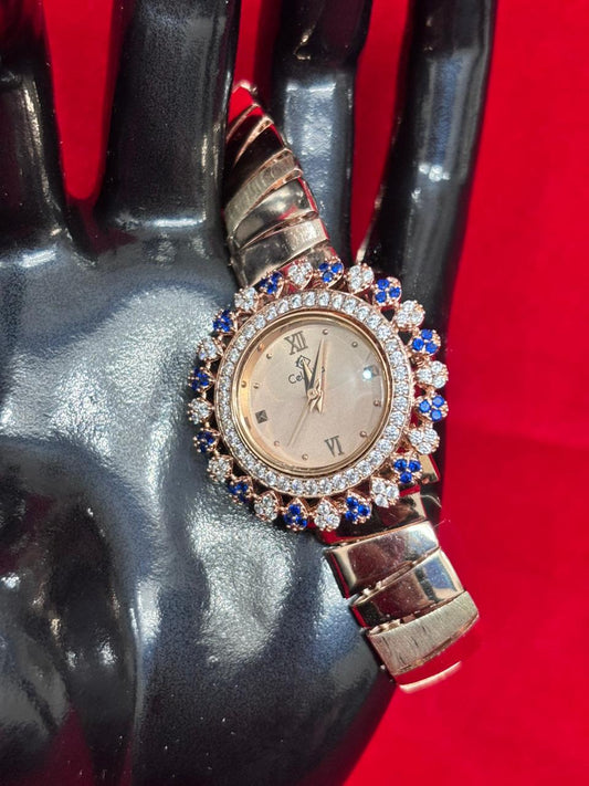 Luxury Real Silver Watches for Women (LSW-3)