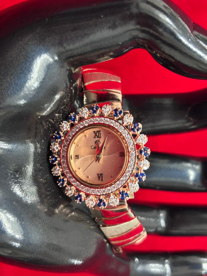 Luxury Real Silver Watches for Women (LSW-3)