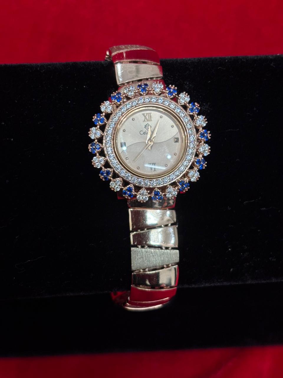 Luxury Real Silver Watches for Women (LSW-3)