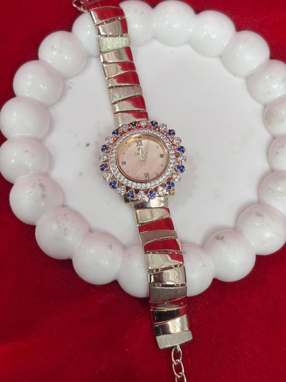 Luxury Real Silver Watches for Women (LSW-3)