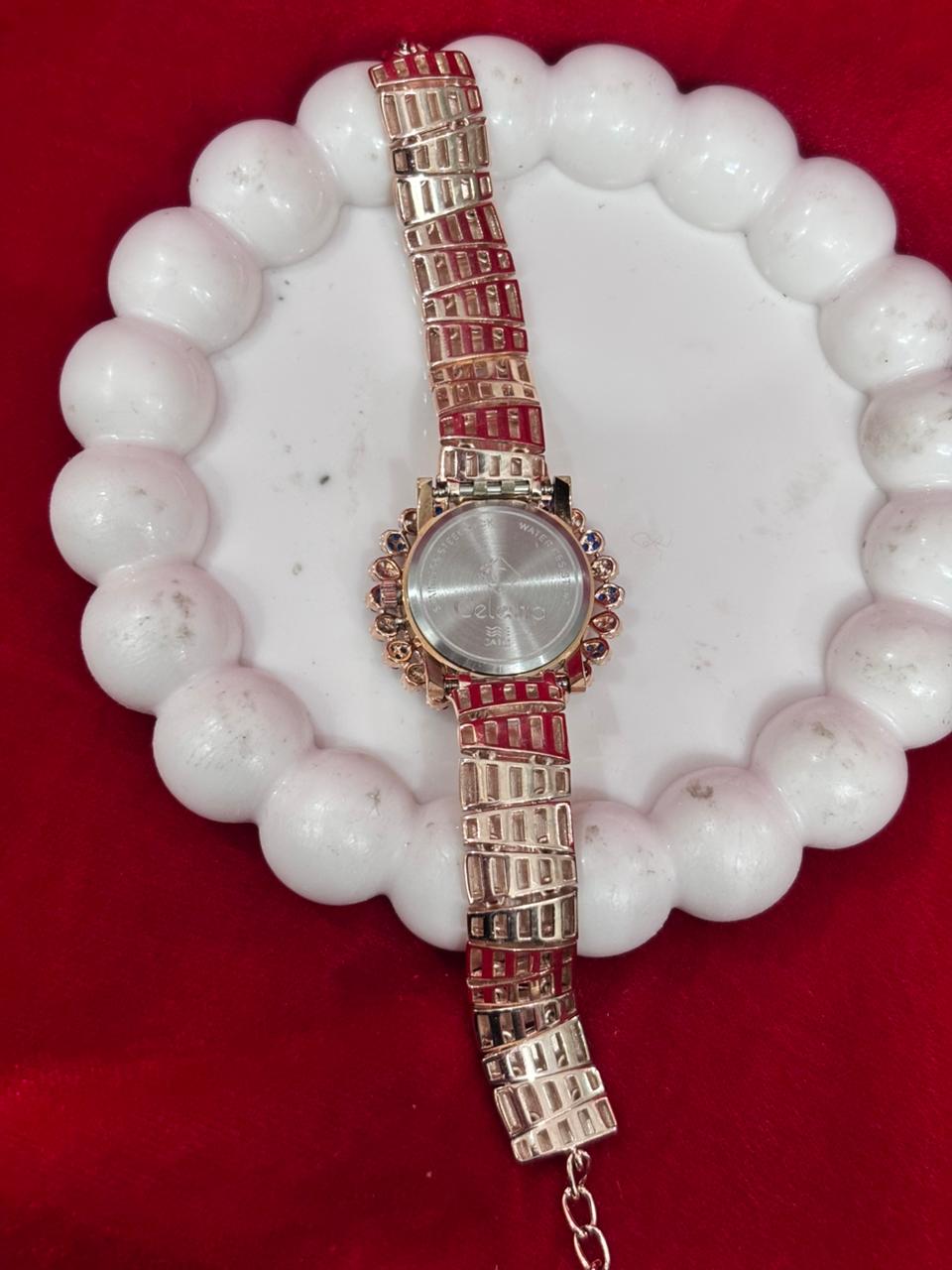 Luxury Real Silver Watches for Women (LSW-3)
