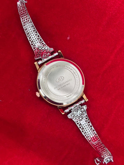 Luxury Real Silver Watches for Women (LSW-4)
