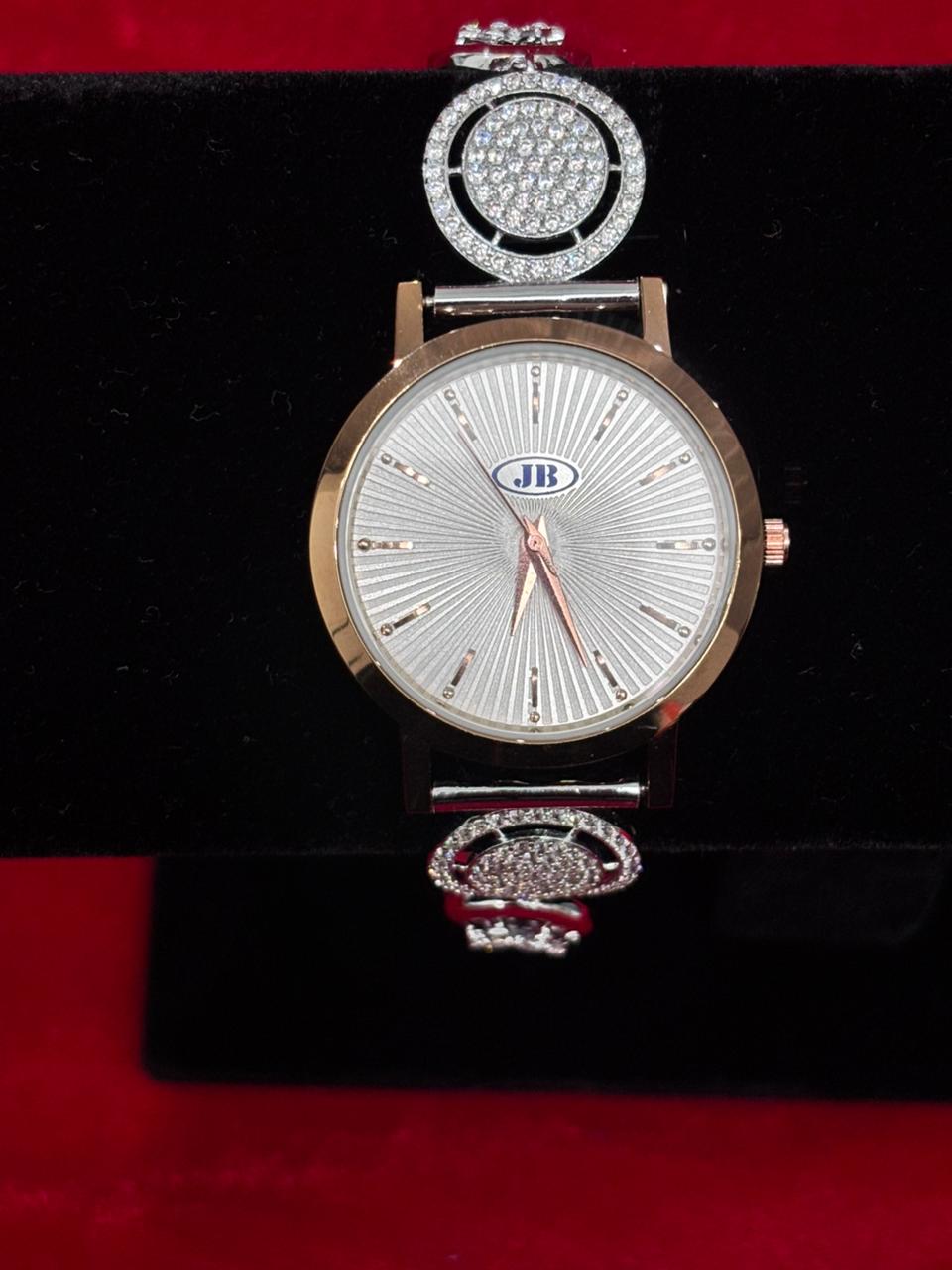 Luxury Real Silver Watches for Women (LSW-5)
