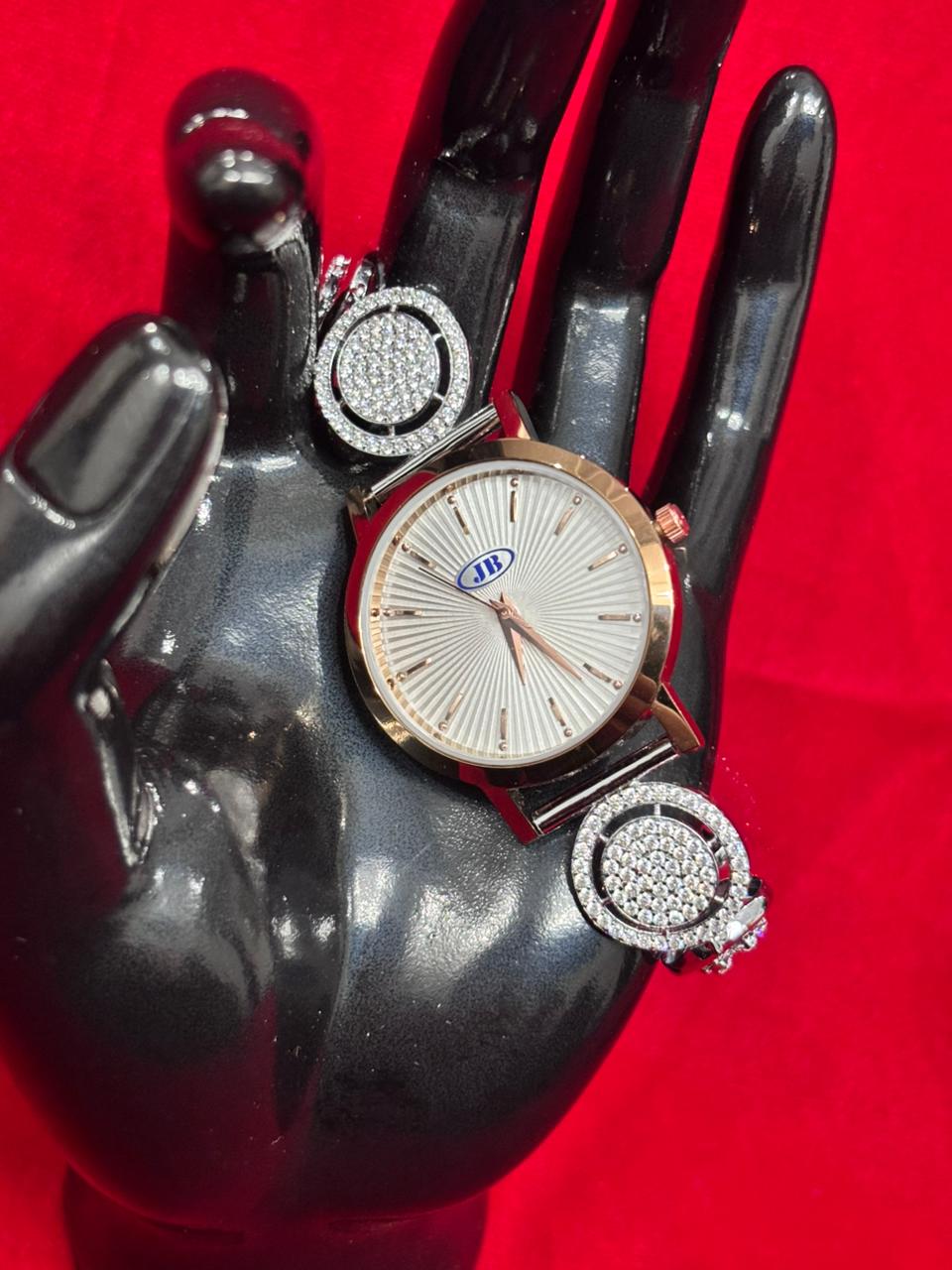 Luxury Real Silver Watches for Women (LSW-5)