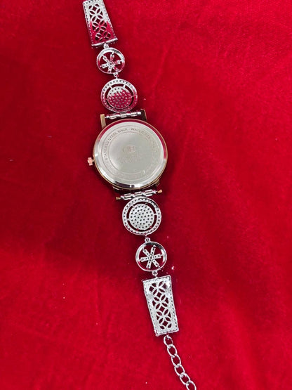 Luxury Real Silver Watches for Women (LSW-5)