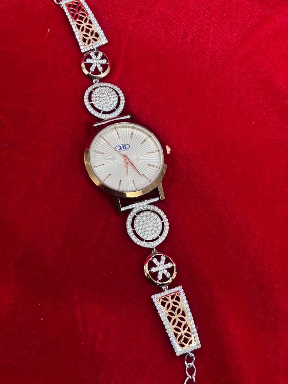 Luxury Real Silver Watches for Women (LSW-5)