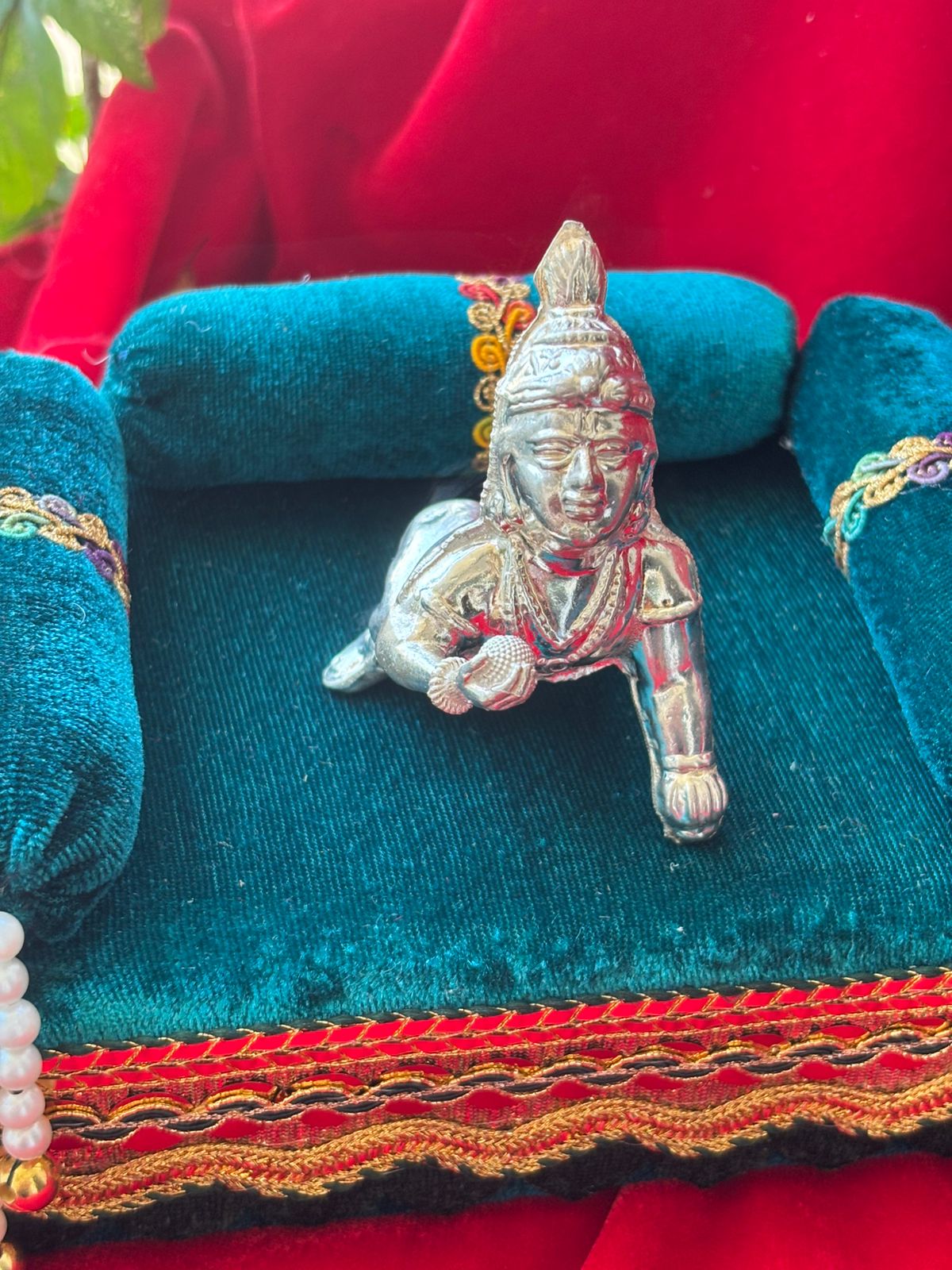 Silver Laddu Gopal Ji