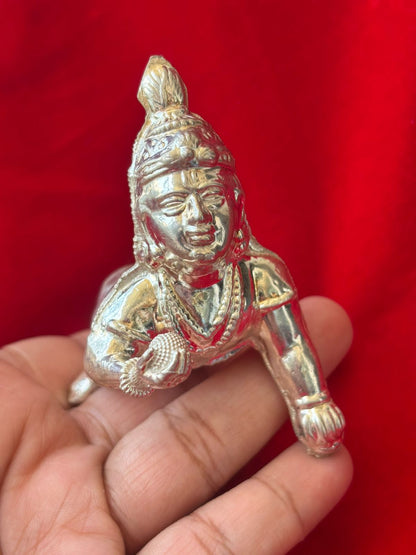 Silver Laddu Gopal Ji