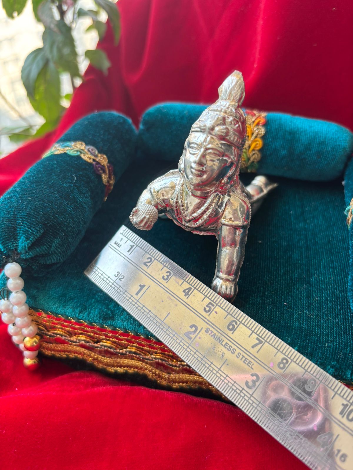 Silver Laddu Gopal Ji