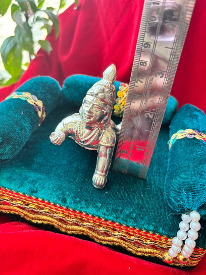 Silver Laddu Gopal Ji