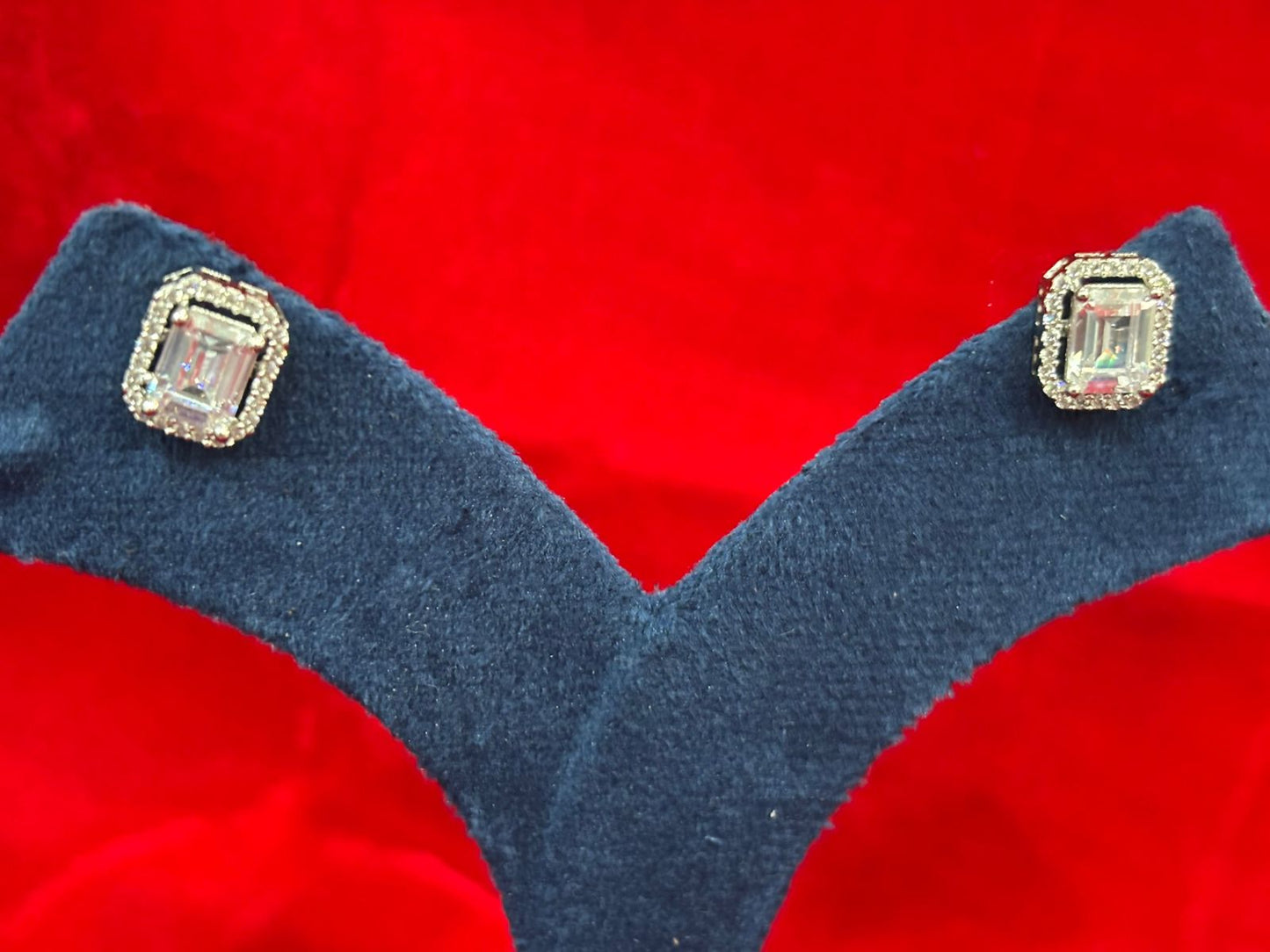 92.5 Real Silver Triple Square Solitaire Mangalsutra